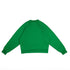Emerald Green Raglan Crewneck Sweater